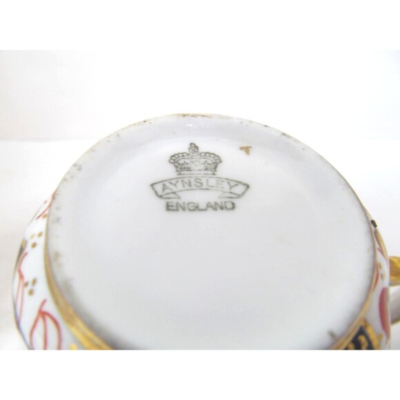 Aynsley Vintage Imari Cup Saucer And Dessert Plate Set VGC - Picture 9 of 11